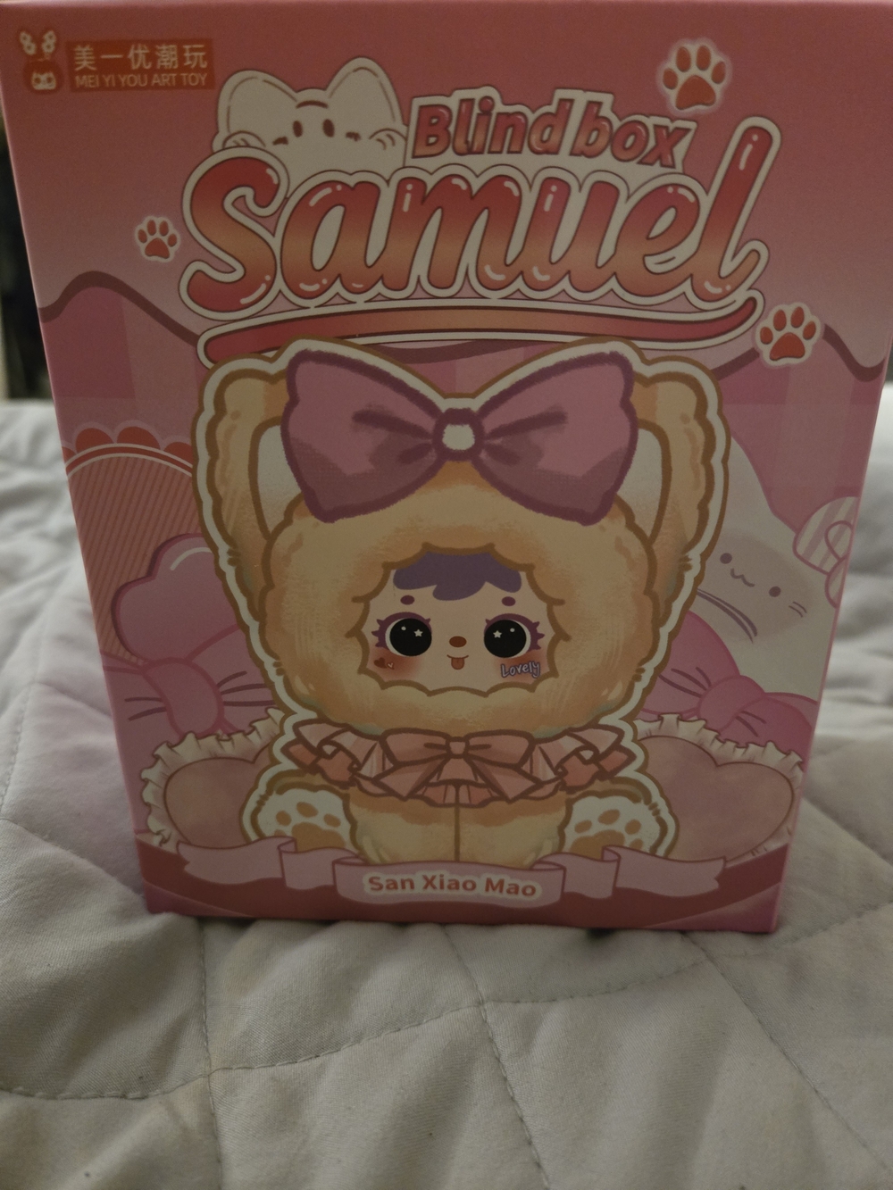 Samuel Blind Box San Xiao Mao Cats